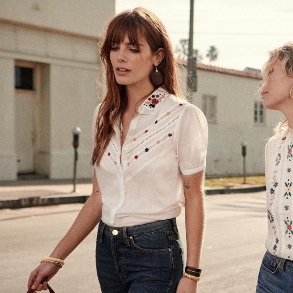 sezane estelle blouse